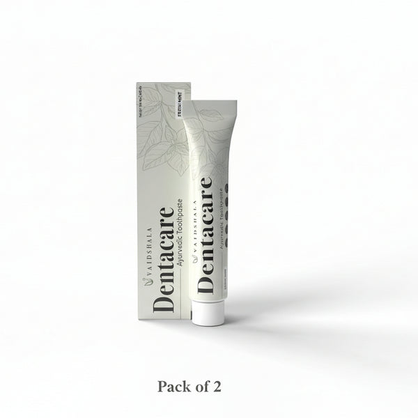 Dentacare Ayurvedic Tooth Paste (Pack of 2) -(100g x 2)