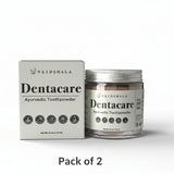 Dentacare Ayurvedic Tooth Powder (Pack of 2) - (40g X 2)