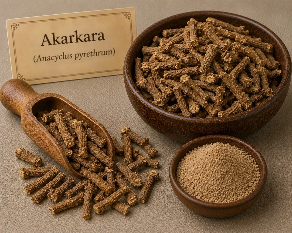 Akarkara (Anacyclus pyrethrum)