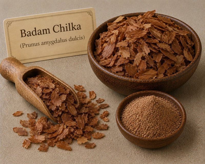 Badam Chilka (Prunus amygdalus dulcis)