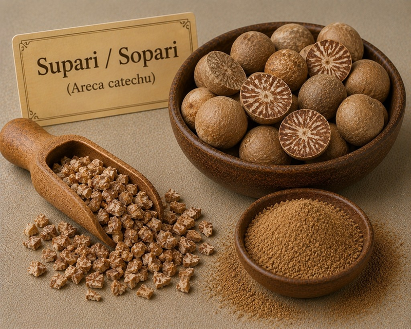 Supari / Sopari (Areca catechu)